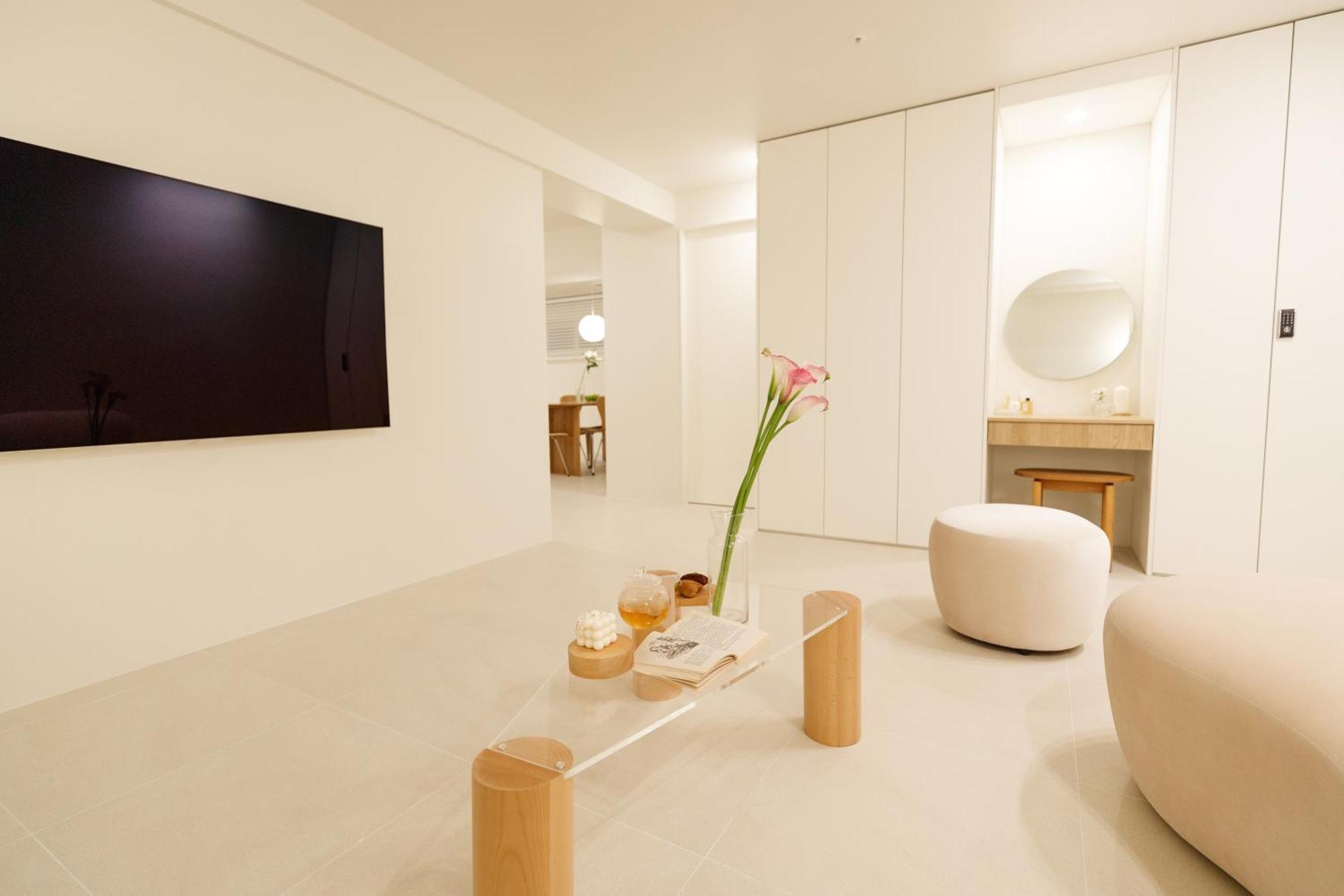 White Linen House Apartment Seoul Phòng bức ảnh