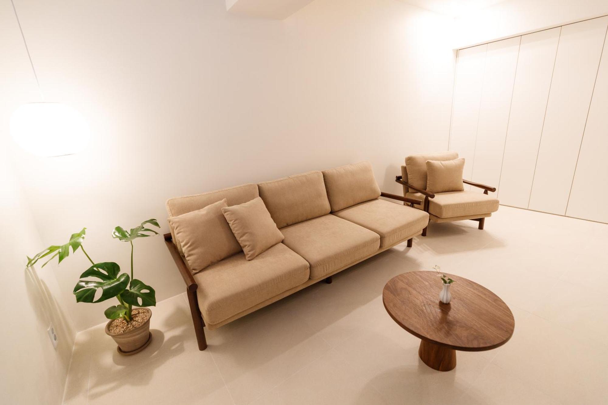 White Linen House Apartment Seoul Phòng bức ảnh