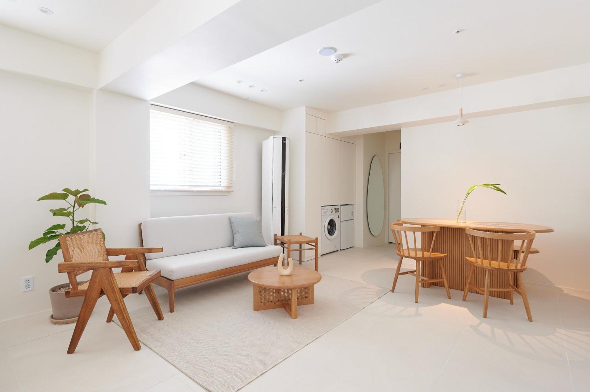 White Linen House Apartment Seoul Phòng bức ảnh
